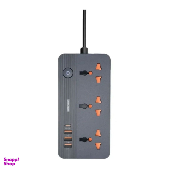 چندراهی برق گرین لاین مدل Lion GS-200 Power Socket 2500W - 3