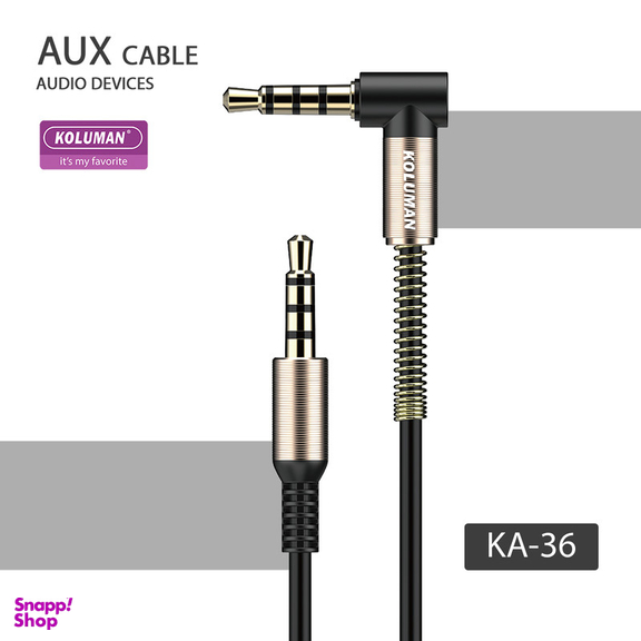 کابل AUX کلومن مدل KA - 36 طول 1 متر