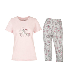 ست تیشرت و شلوارک زنانه مدل SB-SS-3820-1