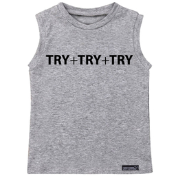 تاپ پسرانه 27 مدل Try کد MH972 رنگ طوسی