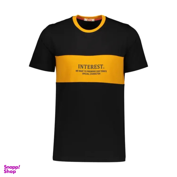 ست تیشرت و شلوارک مردانه مادر مدل هری کد AM-MA-Harry-P رنگ خردلی