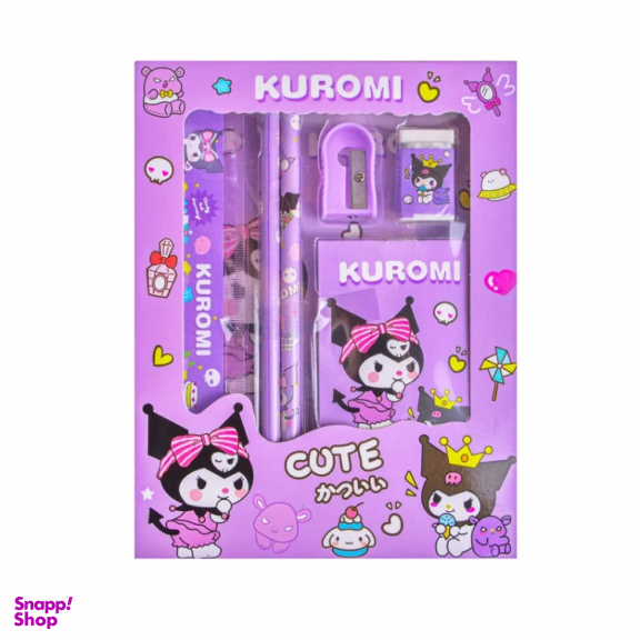 بسته لوازم تحریر کورومی کد k03 مجموعه 7 عددی