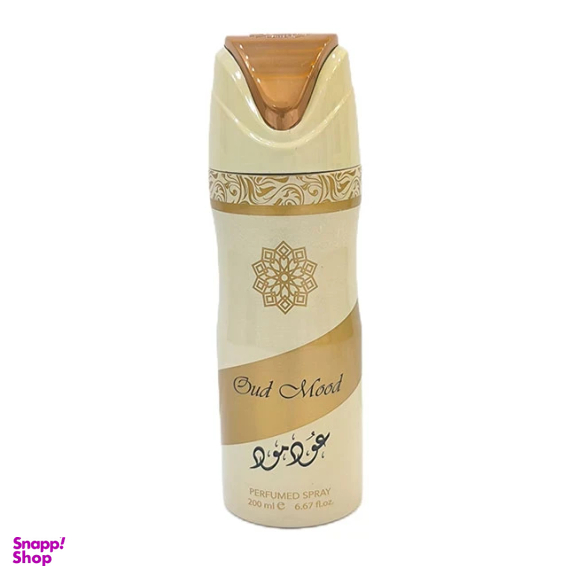 اسپری خوشبو کننده بدن لطافه مدل عود مود حجم 200 میلی لیتر