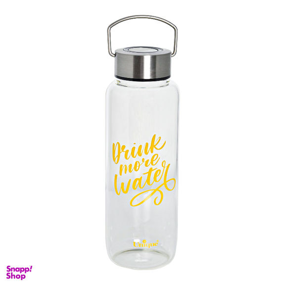 بطری یونیک طرح drink more water کد 3077-6