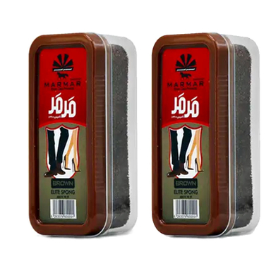 واکس کفش مرمر مدل MBR بسته 2 عددی