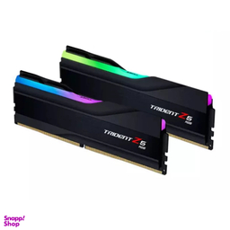 رم دسکتاپ جی اسکیل مدل TRIDENT Z5 RGB Black DDR5 Dual-Channel 6000MHz CL36 ظرفیت 32 گیگابایت بسته 2 عددی