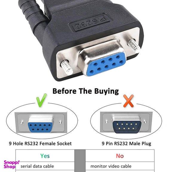 کابل تبدیل دی نت مدل RS232 طول 1.5 متر