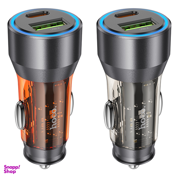 شارژر فندکی 43 وات هوکو مدل NZ12A USB