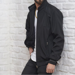 کاپشن بهاره مردانه آرپو مدل سهند رنگ مشکی