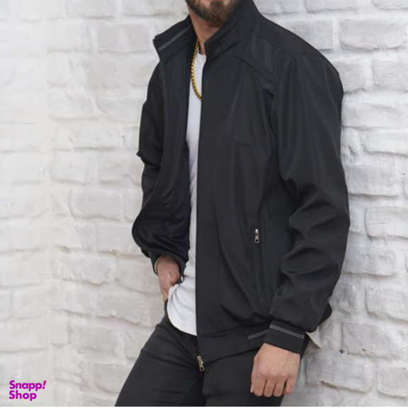 کاپشن بهاره مردانه آرپو مدل سهند رنگ مشکی