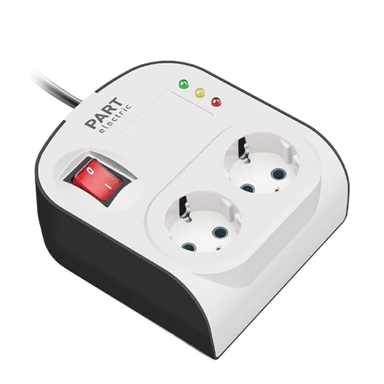 چندراهی برق محافظ دار پارت الکتریک کد 8790