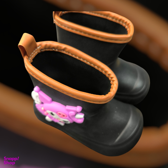 بوت دخترانه مدل کرومی ویانزا رنگ مشکی