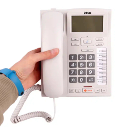 تلفن رومیزی باسیم دکو مدل DECO 885CID