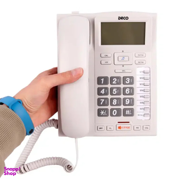 تلفن رومیزی باسیم دکو مدل DECO 885CID