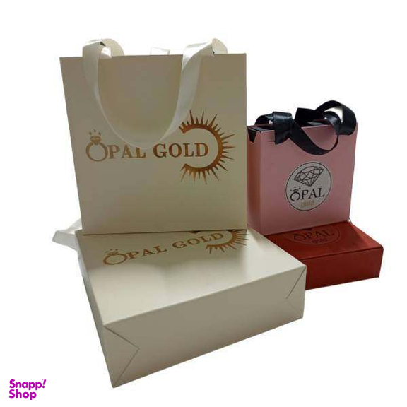 پلاک گردنبند طلا 18 عیار اپال گلد مدل چسم و نظر G0207