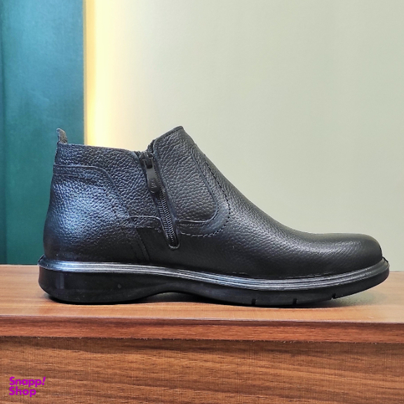 نیم بوت مردانه مدل Milano رنگ مشکی