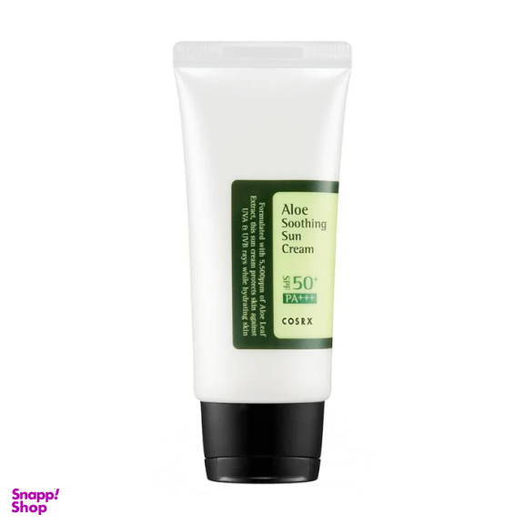 ضد آفتاب کوزارکس مدل آلوئه ورا SPF50 حجم 50 میلی‌ لیتر