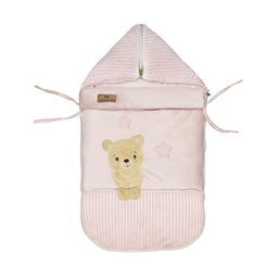 سرویس خواب 4 تکه کودک پینک بلو طرح خرس و خرگوش