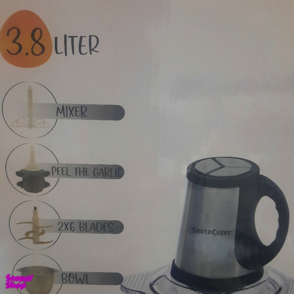 خردکن سیلور کرست مدل SL2024 گنجایش 3/8 لیتر