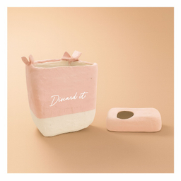 ست سطل و جای دستمال کاغذی مدل شاران