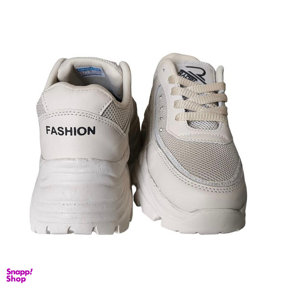 کفش راحتی زنانه مدل نگین دار کد 428 رنگ کرم