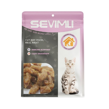 تشویقی گربه سویملی مدل نگینی طعم مرغ و موز وزن 80 گرم