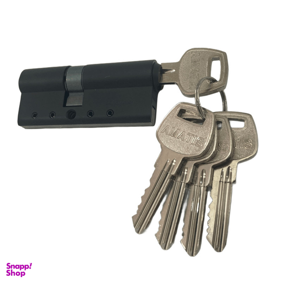سیلندر قفل آماتیس مدل دو شیار تسمه دار کد 70MM