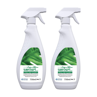ضدعفونی کننده سطوح شرکت رضاراد مدل +Surfosept Quick حجم 750 میلی لیتر بسته 2 عددی