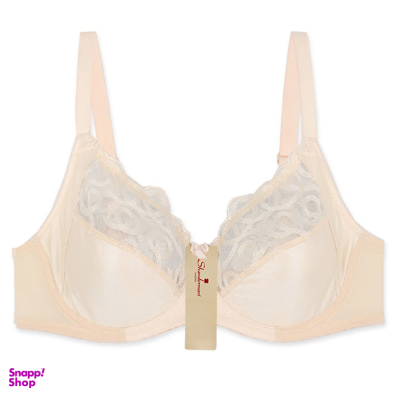 سوتین زنانه شاندرمن طرح Arantis کد 2385 رنگ کرم