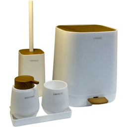 ست سرویس بهداشتی 5 پارچه کنتراست کد 1026