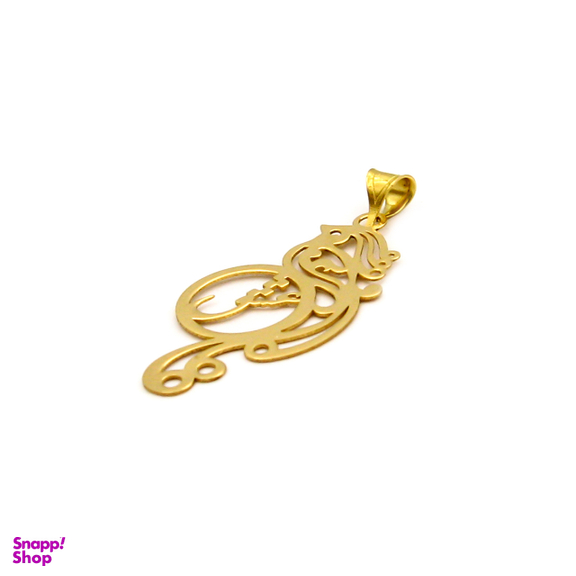 آویز گردنبند طلا 18 عیار زنانه کاپانی طرح سیمرغ کد KP006