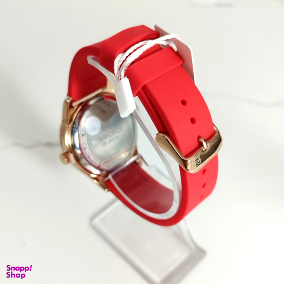 ساعت مچی عقربه ای زنانه نیوی فورس طرح گل مدل nf5051