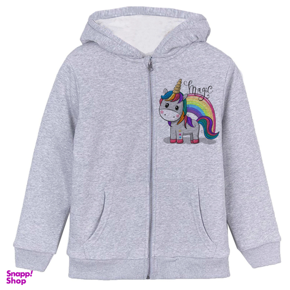 سویشرت دخترانه مدل اسب تک شاخ کد F6