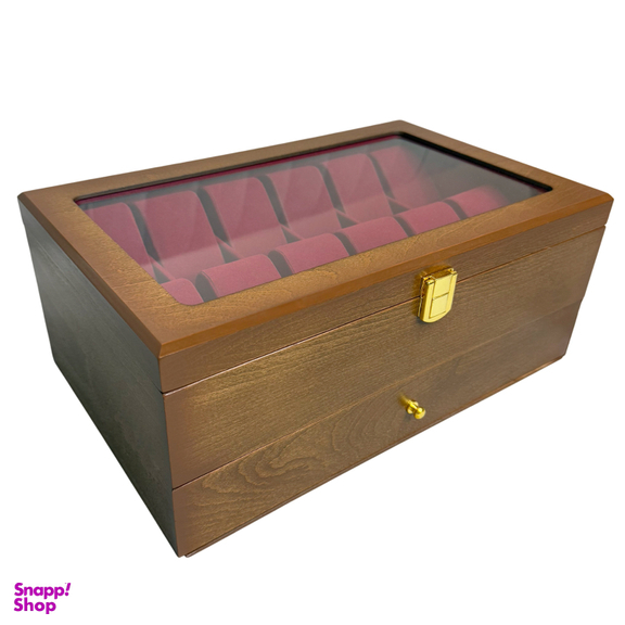 جعبه ساعت و عینک مدل 12 و 6 خانه کد WG101