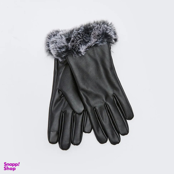 دستکش زنانه ال سی وایکیکی مدل خزدار پلار