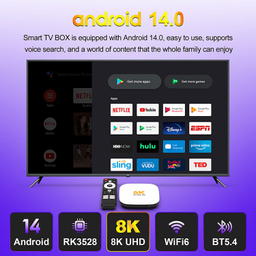 اندروید باکس اچ 96 مکس مدل M2 Plus حافظه 128 گیگابایت