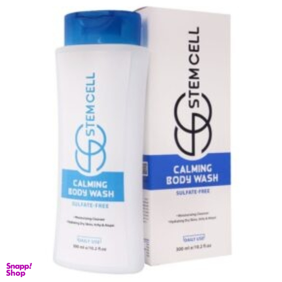 شامپو بدن استم سل کد 001 مناسب پوست خشک و آسیب دیده حجم 300 میلی لیتر