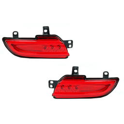 مه شکن عقب خودرو کالانیکس مدل MEH-207SPORT-10322 طرح اسپرت مناسب پژو 207 مجموعه 2 عددی