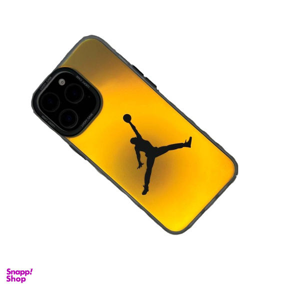 قاب گوشی موبایل کیس تیفای مدل هولوگرامی جردن مناسب اپل iPhone 16 Pro Max