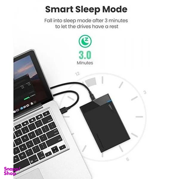 باکس هارد 2.5 اینچ Type-C 3.1 gen2 یوگرین US221