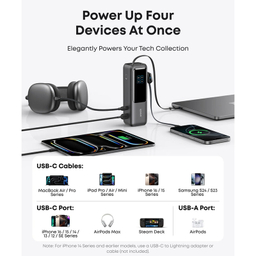 پاوربانک 165 وات انکر مدل A1695 ظرفیت 25000 میلی‌ آمپر ساعت