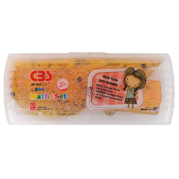 ست خط کش و گونیا و نقاله سی بی اس مدل ژله ای JM904 مجموعه 4 عددی