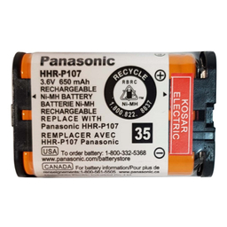 باتری تلفن بی سیم پاناسونیک مدل HHR-P107-DM