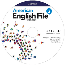 کتاب American English File 2 3rd اثر Christina Latham and Clive Oxenden انتشارات OXFORD به همراه سی دی