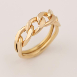 انگشتر طلا 18 عیار زنانه وی وی گلد گالری مدل کارتیر 2026