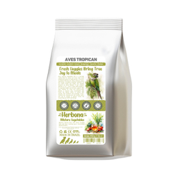 غذای سبزیجات پرندگان مدل هربونا وزن 453 گرم