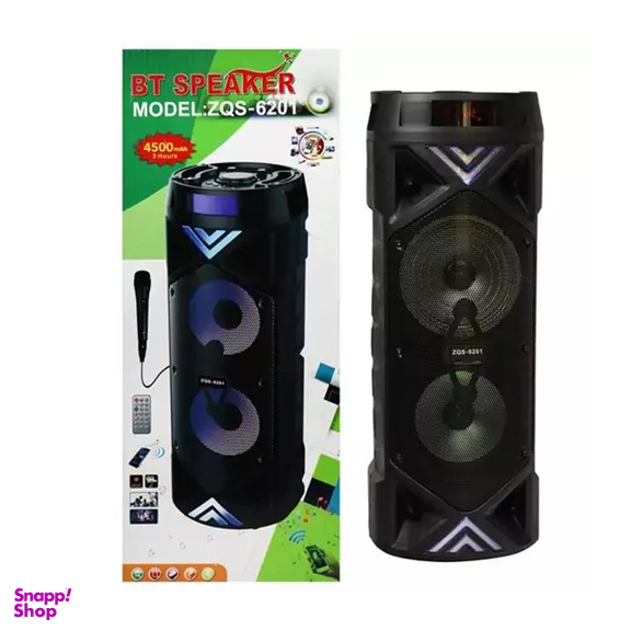 اسپیکر بلوتوثی قابل حمل مدل ZQS-6201