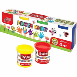 رنگ انگشتی توتو کد 7101 مجموعه 4 عددی