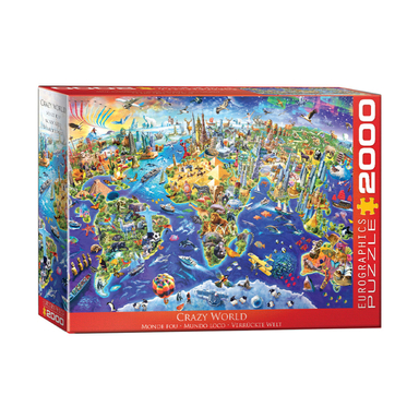 پازل 2000 تكه يوروگرافيكس پازلز كد 5343-8220