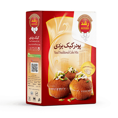 پودر کیک یزدی رشد وزن 340 گرم
